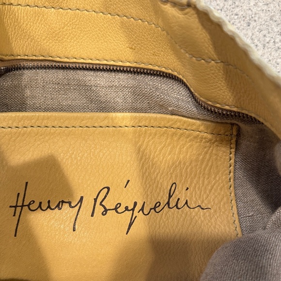 Chic Tan and Brown Leather Tote - Picture 5 of 16